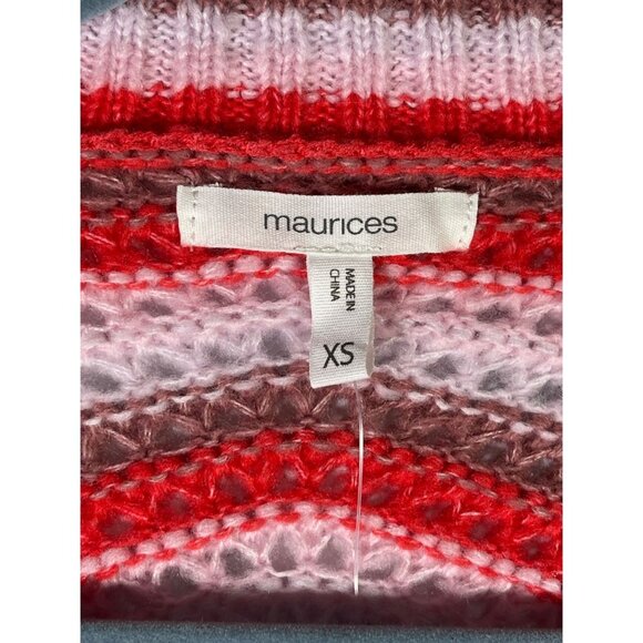 Maurices XS Womens Chevron Button down Cardigan Sweater - Picture 4 of 7